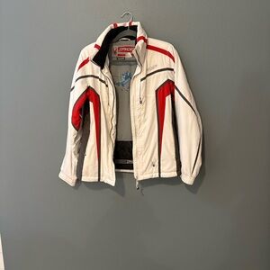 Spyder Women's Ski Jacket - Red, Black, and White